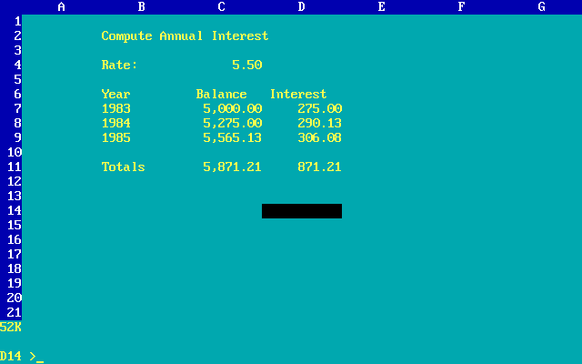 PC-Calc 2.0 - Edit